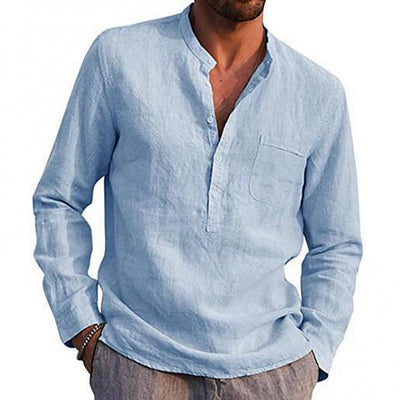 Jevan® | Casual Summer Shirt With Chest Pocket