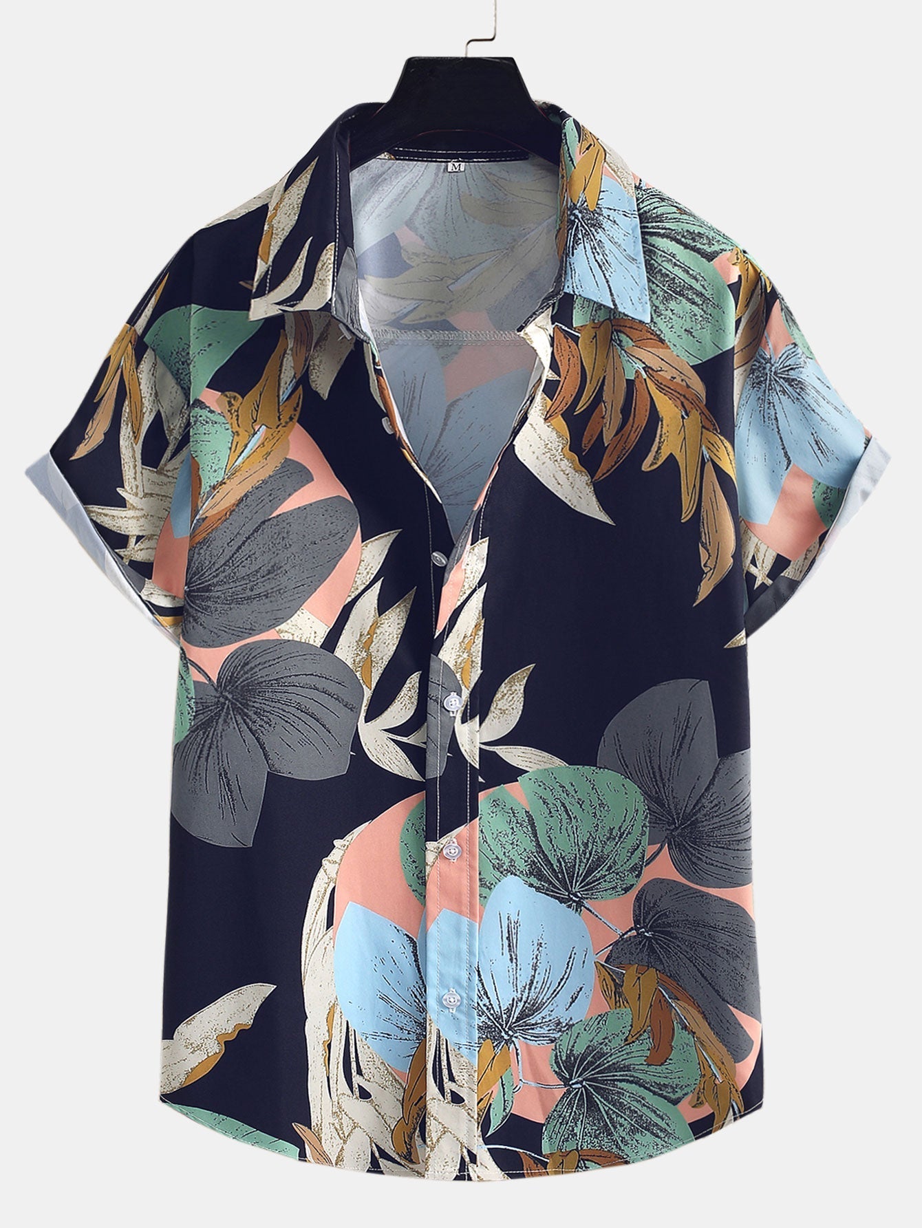 Anwil® | Tropical Print Button Up Shirt