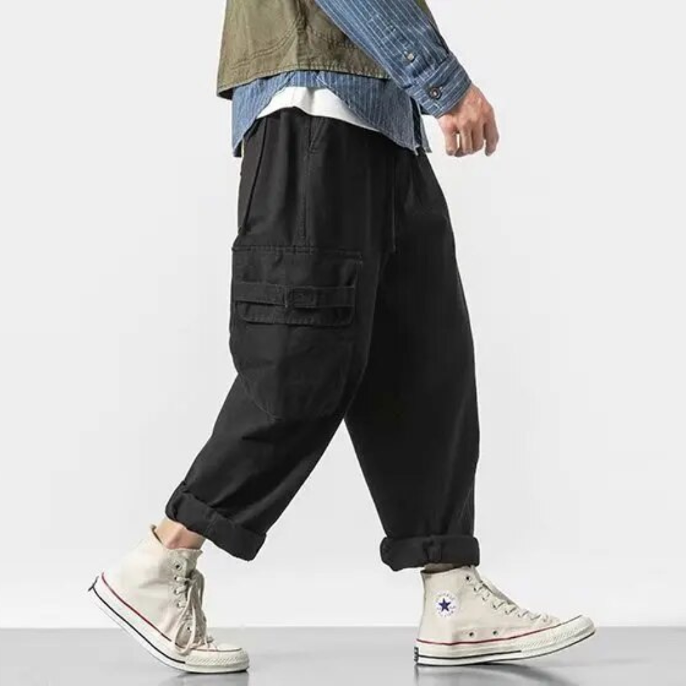 Gabino® | Vintage Cargo Baggy Hosen
