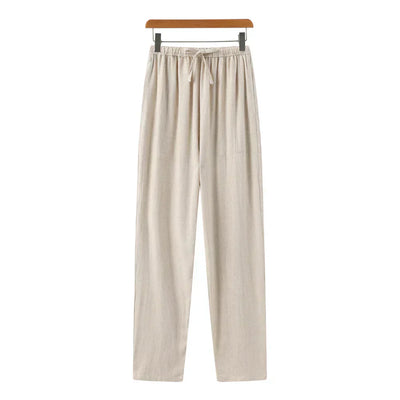 Corban | Slim linen pants