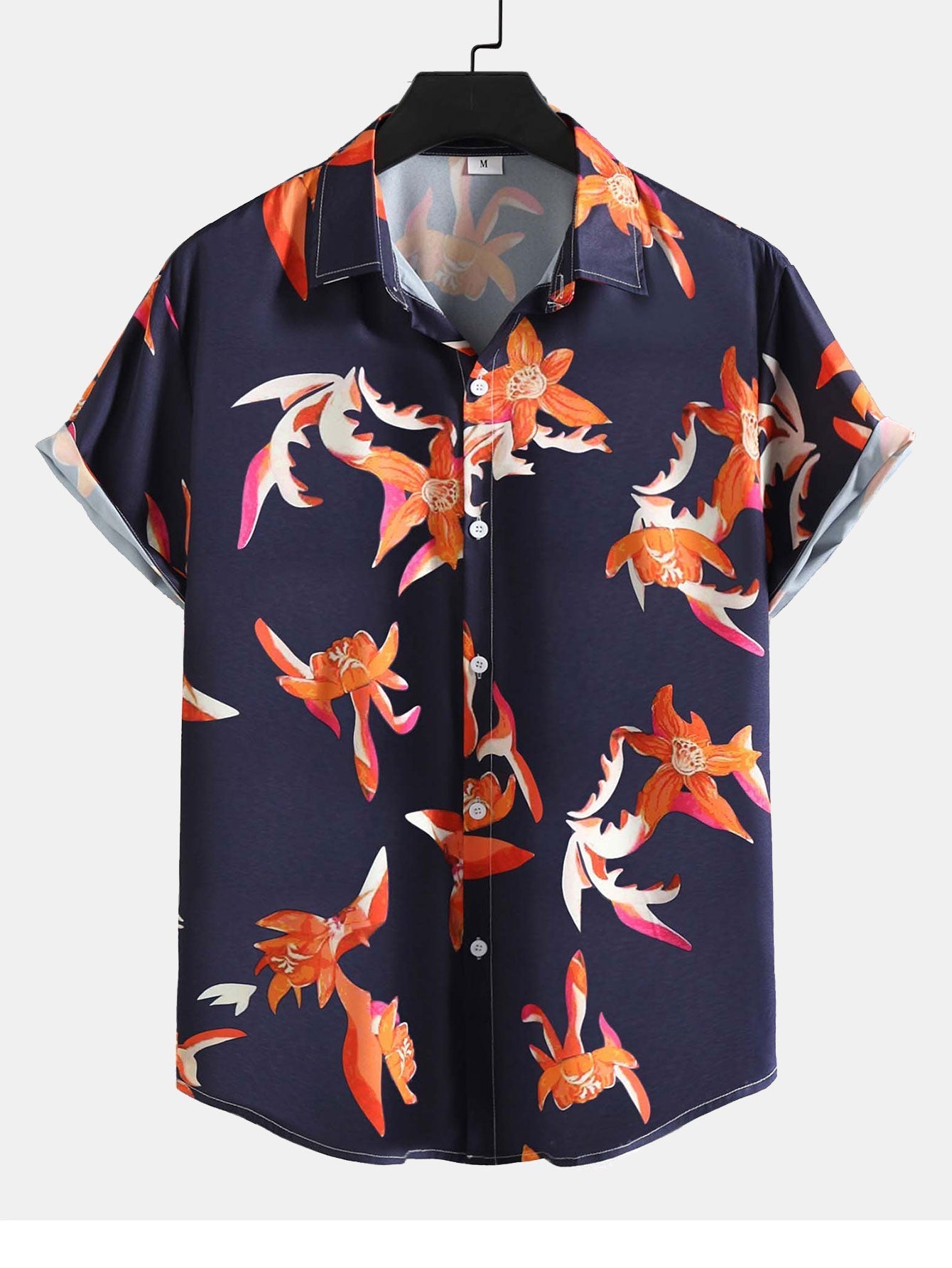 Arhhan® | Floral Print Button Up Shirt