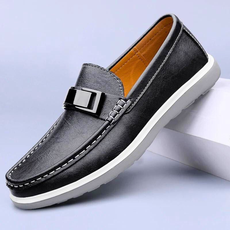 Beacher® | Genuine Leather Loafers