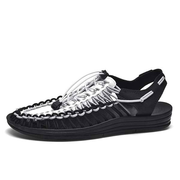 MEN'S HANDWOVEN BEACH SANDALS