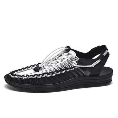 MEN'S HANDWOVEN BEACH SANDALS