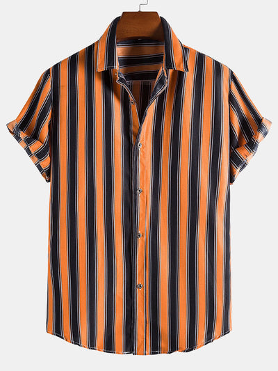 Argiro® | Holiday Stripes Lapel Shirts