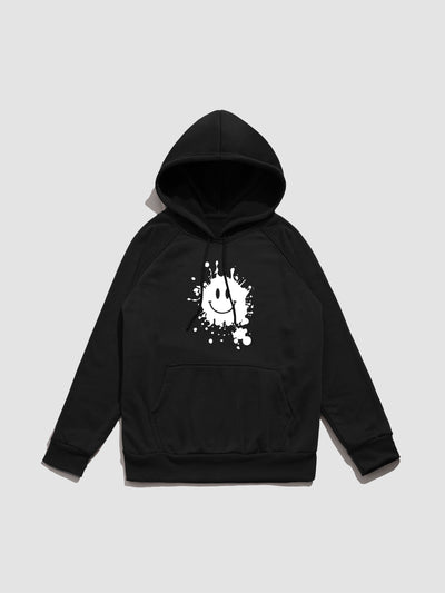 Les | Mud Splash Smiley Hoodie