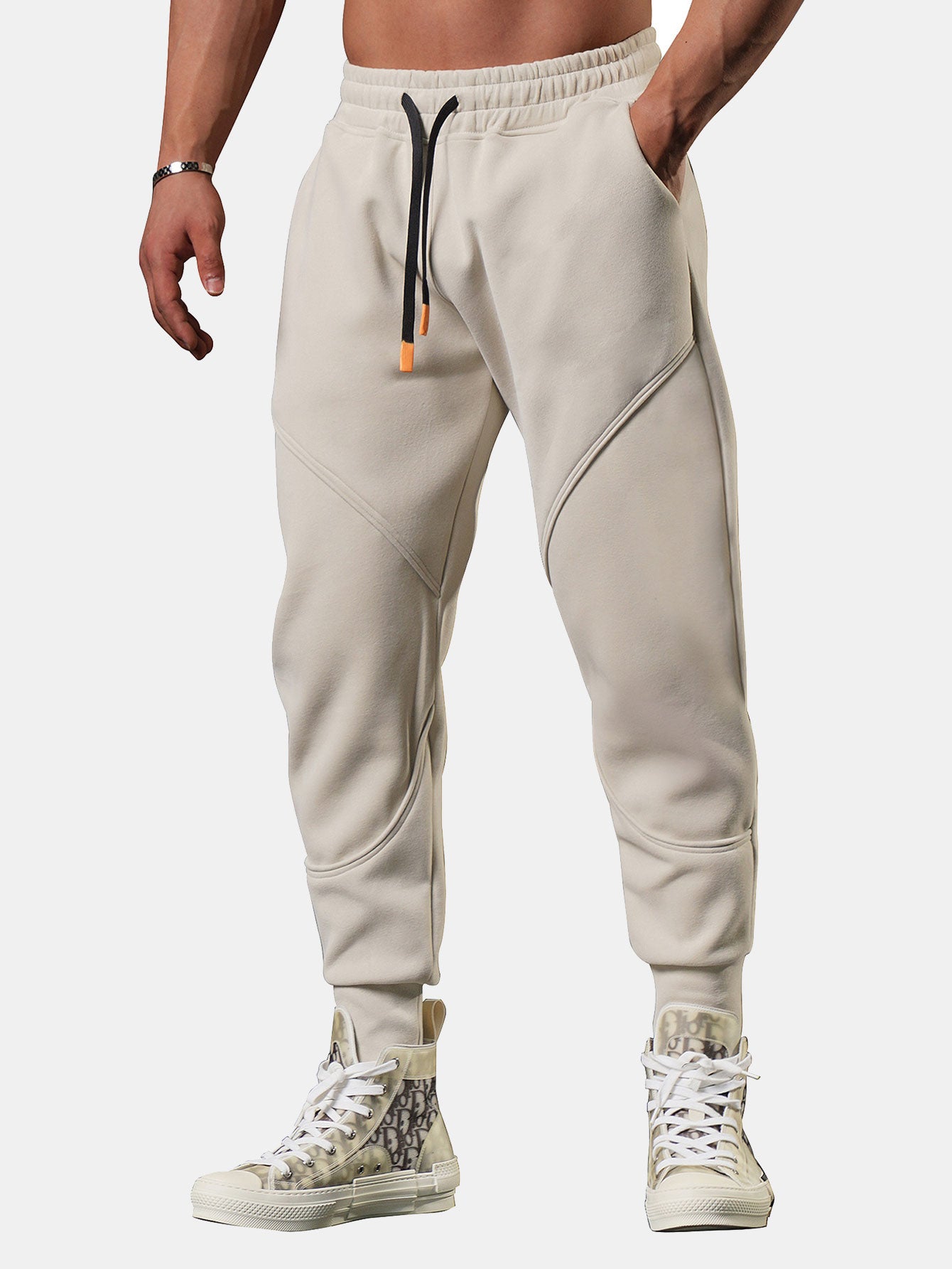 Bardou® | Man Split Cropped Joggers
