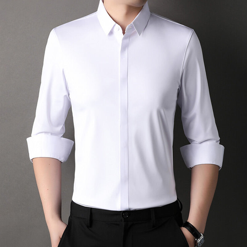 Quentin | Men's Wrinkle-Resistant Stretch Shirt