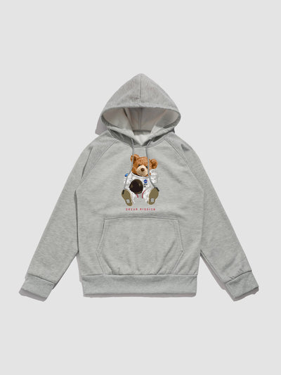 Justin | NASA Astronaut Bear Print Hoodie