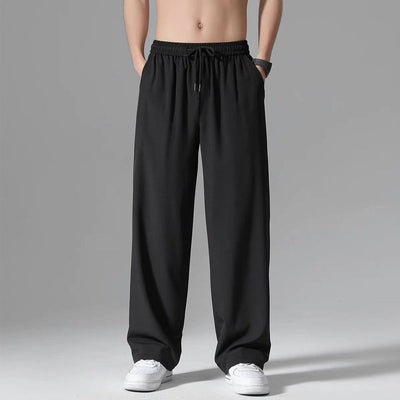 Baylor® | Long Ice Silk Trousers For Men