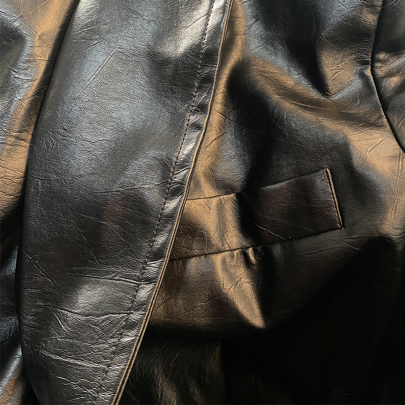 Men's Classic Vine SliFit Leather Blazer