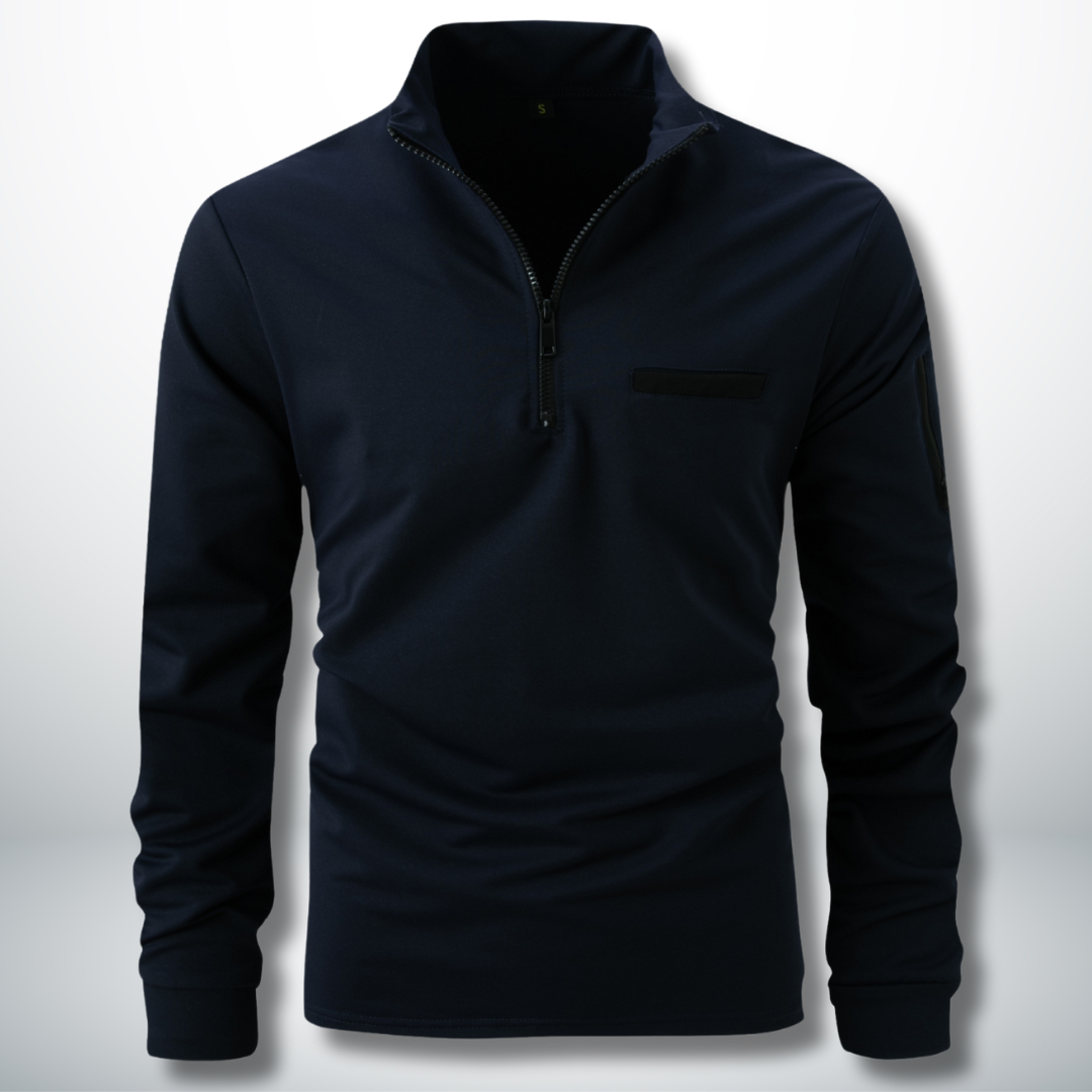 Arístides® | Men's Sports Sweatshirt With Zip