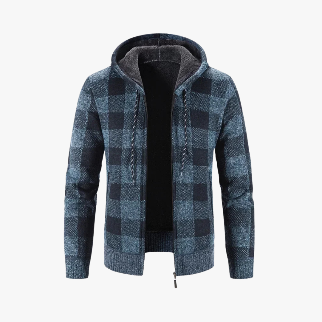 Tito® | Hooded Plaid Zipper