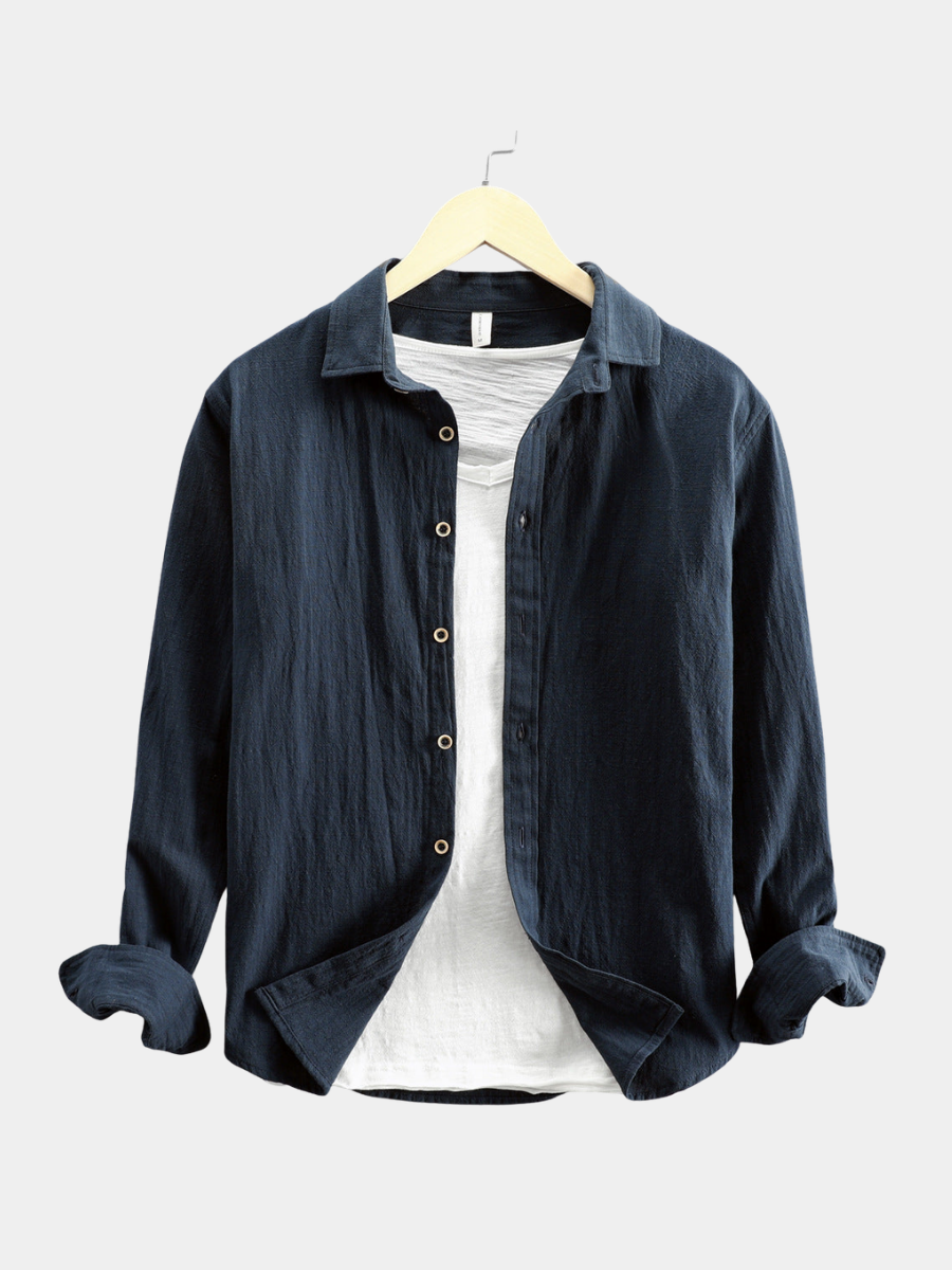 Seth | Luxury Linen Shirt