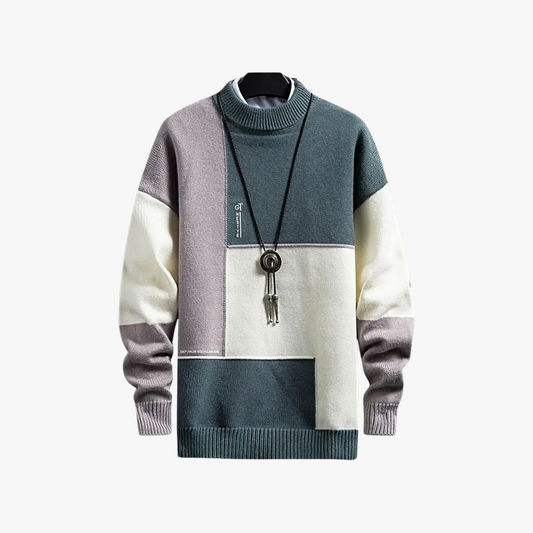 Mateo® | Patchwork Sweater