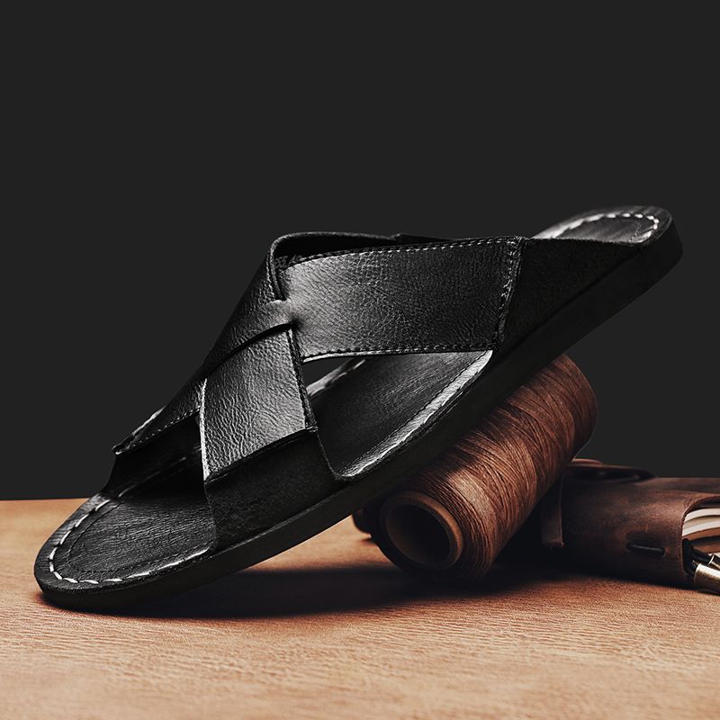 Rashad® | Genuine Leather Sandals