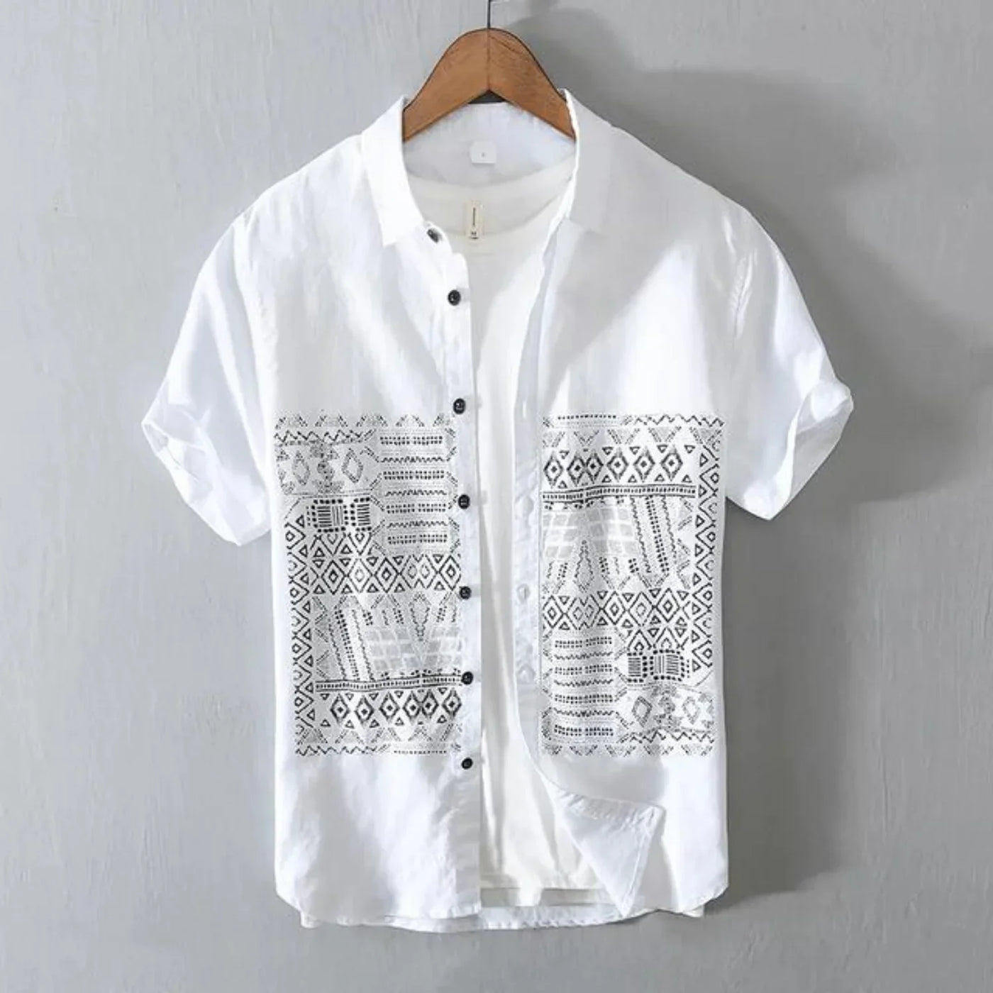 Hector® | Printed Linen Men's Shirt