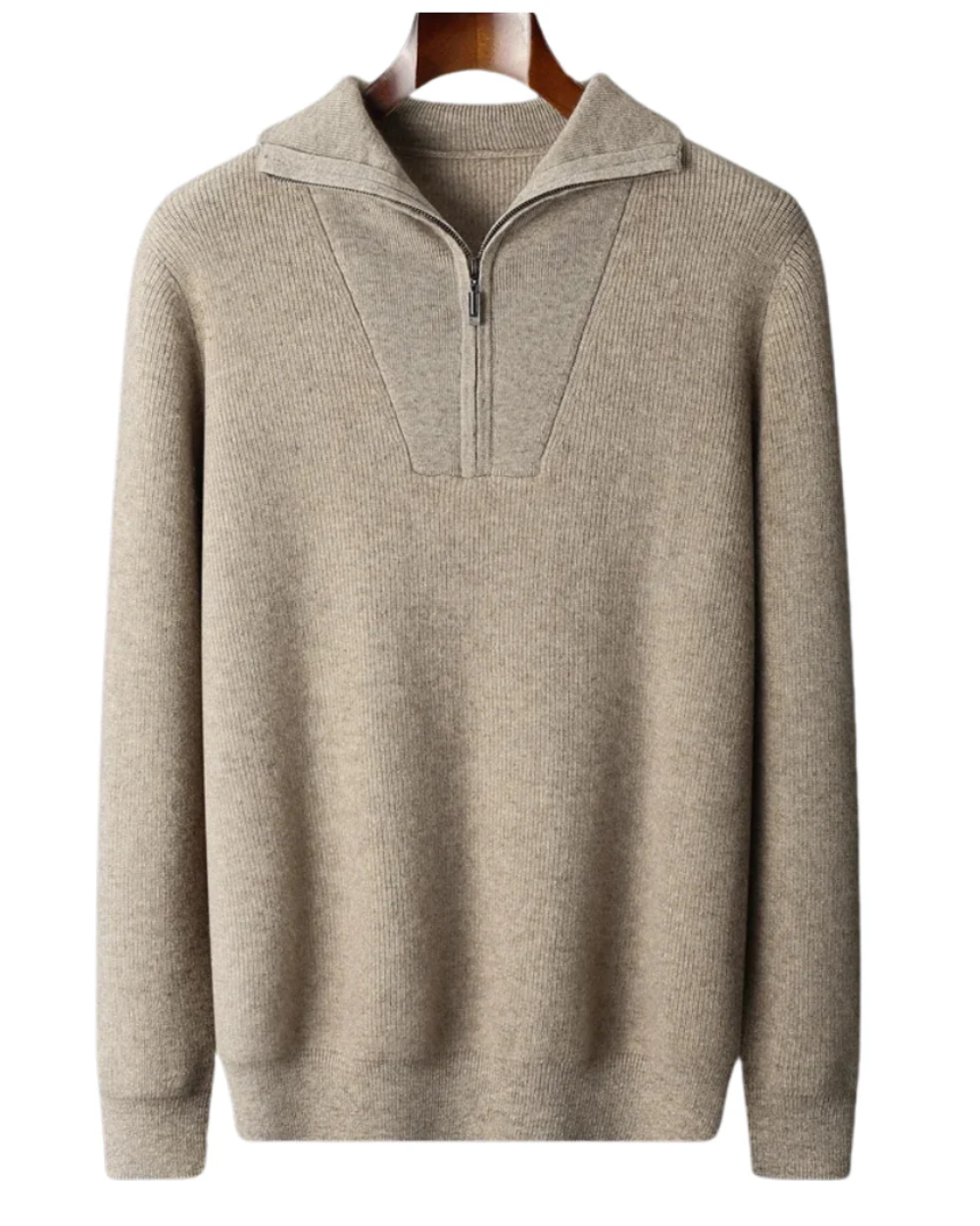Erik | Portofino Cashmere Half Zip Sweater