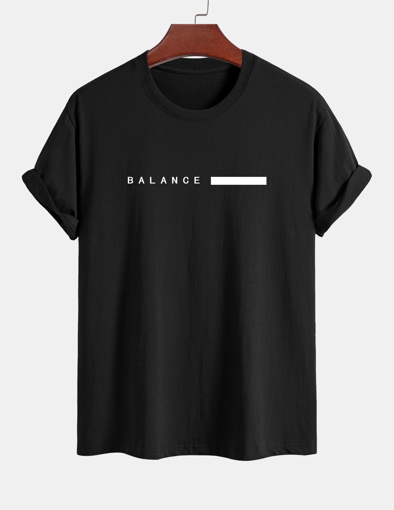 Numa® | Balance Stripe Print Cotton T-Shirt