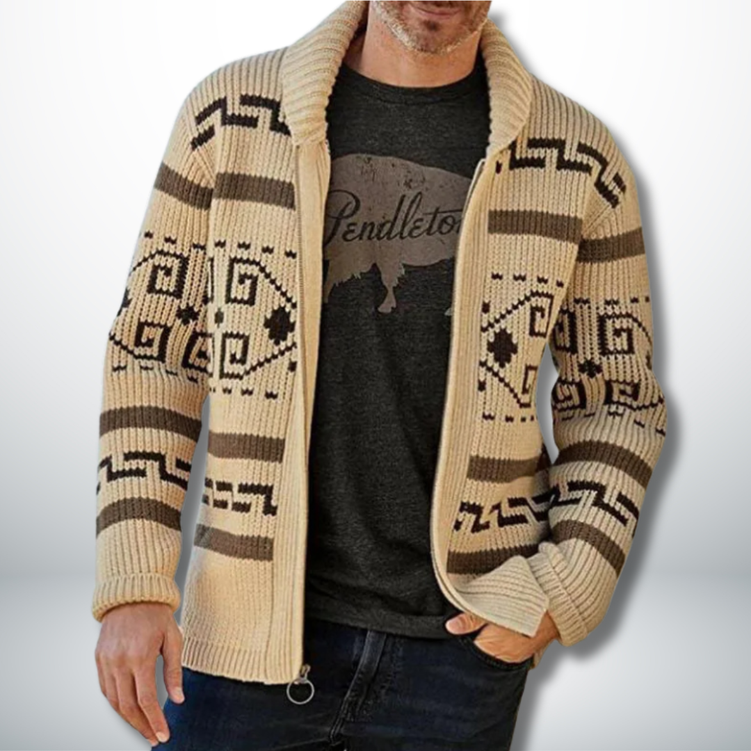 Alcides® | Artisan Cardigan With Pattern