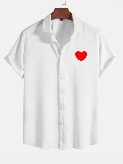 Artek® | Red Heart Pattern Shirts