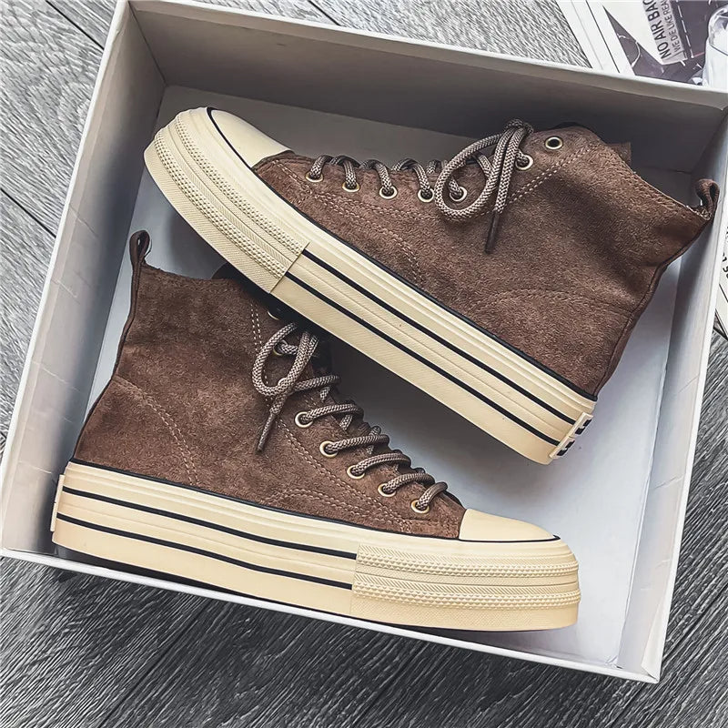 Belarmino® | Avenue Suede Platform High Tops
