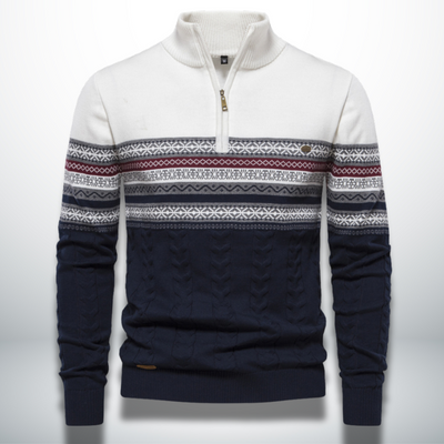 Casimiro® | Refined men's sweater in cotton