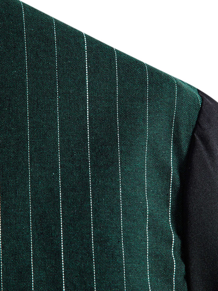 Aliaksei® | Contrast Striped Panel Shirt