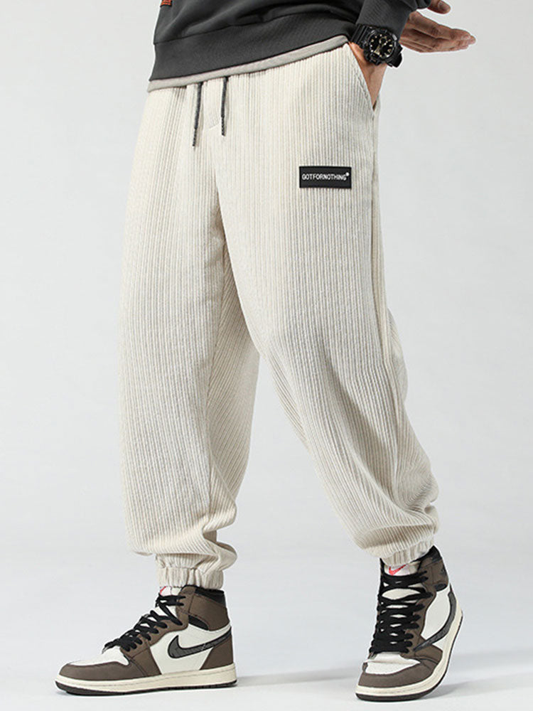 Licio® | Corduroy Drawstring Pants