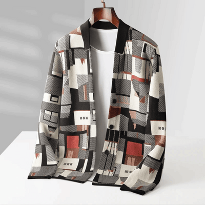 Tobías | Vincent Premium Knit Patchwork Cardigan