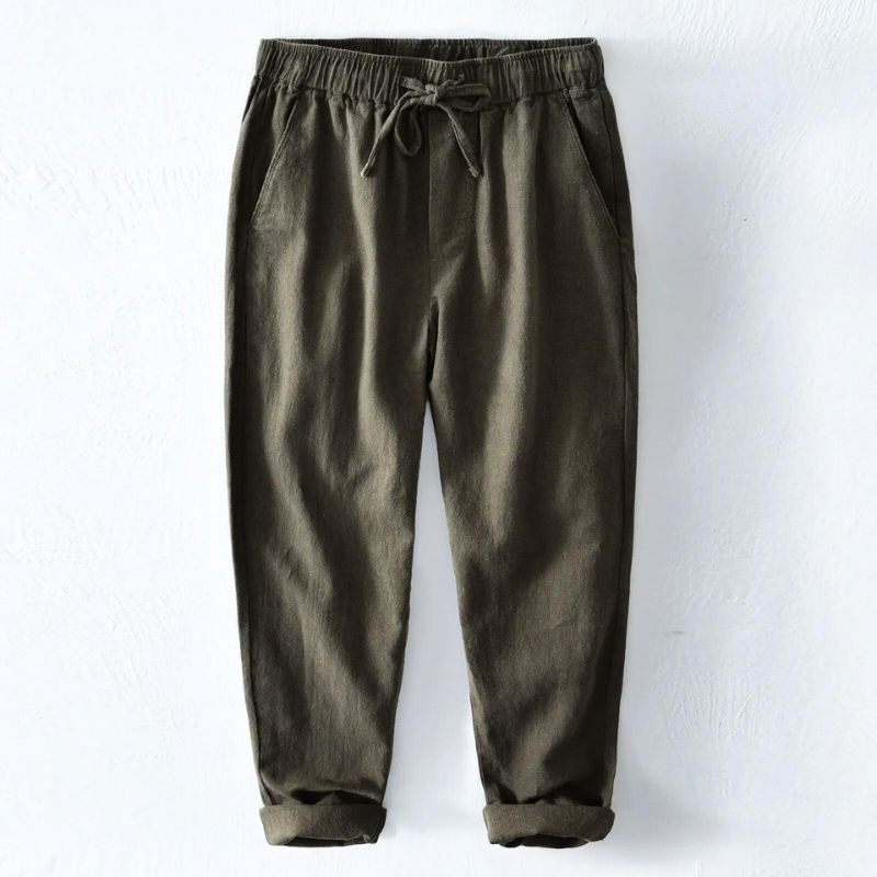Bartel® | Raven Linen Trousers