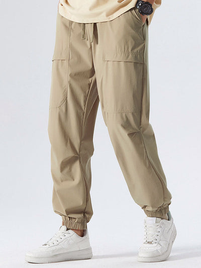 Juan® | Elastic Waist Parachute Cargo Pants