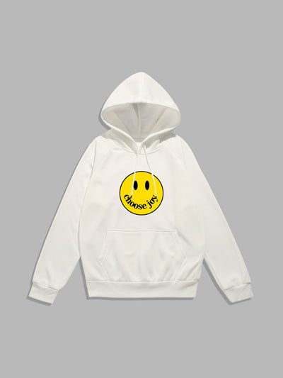Fabian | Smiley Print Hoodie