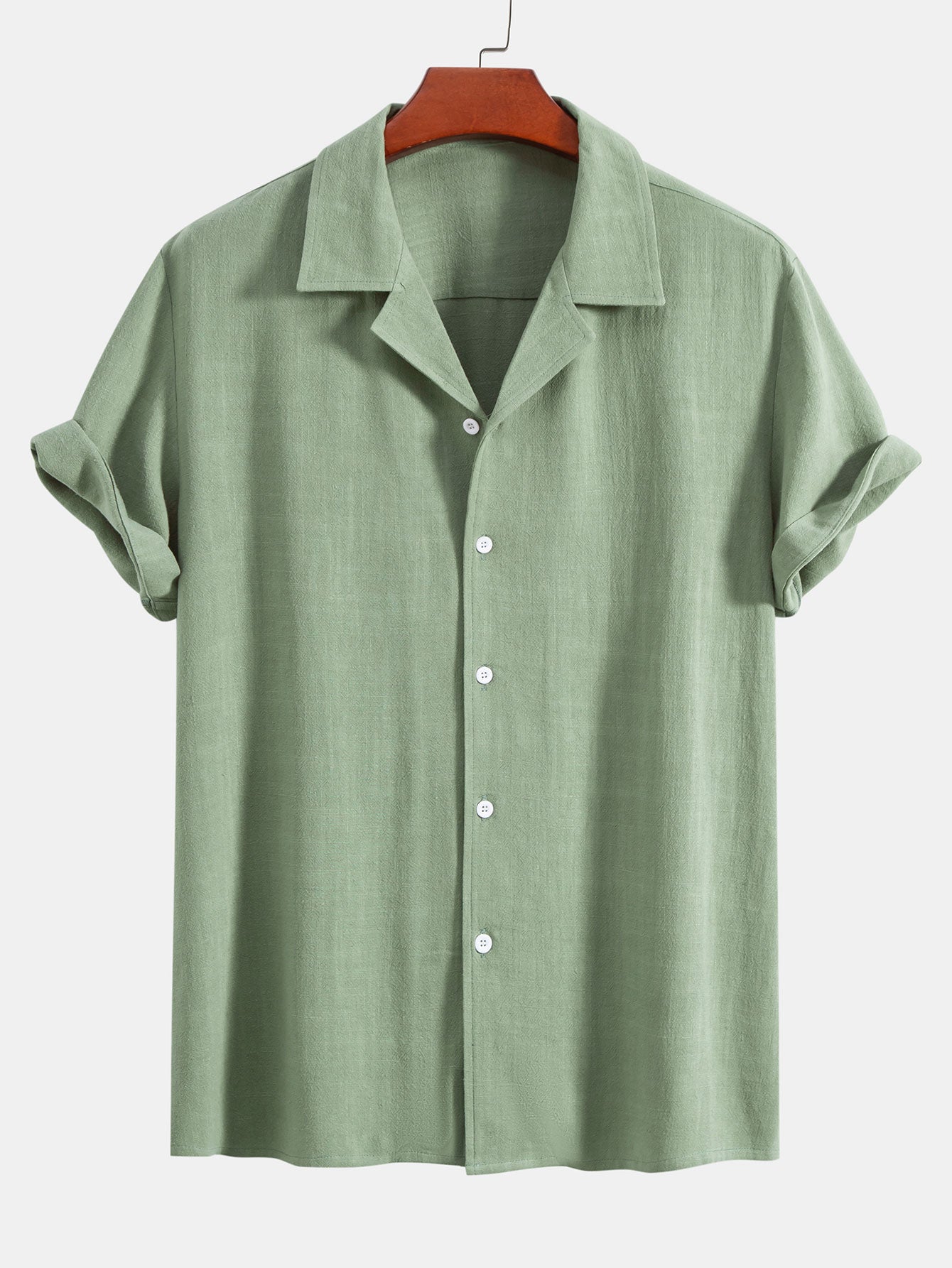 Anskar® | Linen Rayon Blend Cuban Shirt