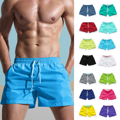 Alaric® | Men'S Solid Color Beach Shorts