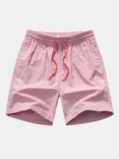 Adham® | 3 Pieces Man Mid Length Drawstring Swim Shorts