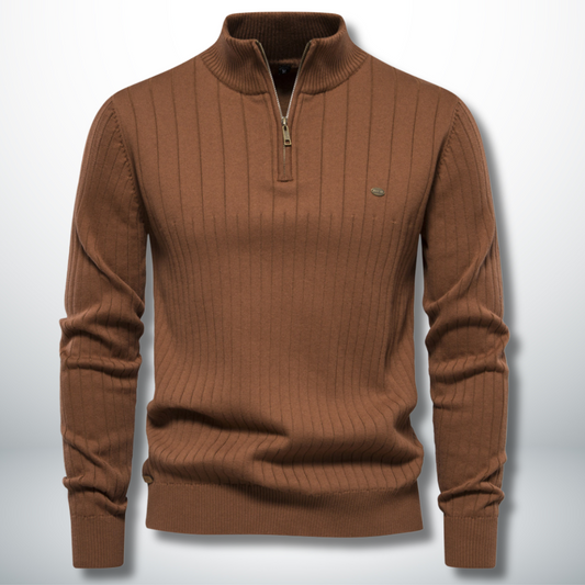Asdrúbal® | Comfortable and elegant sweater with zip