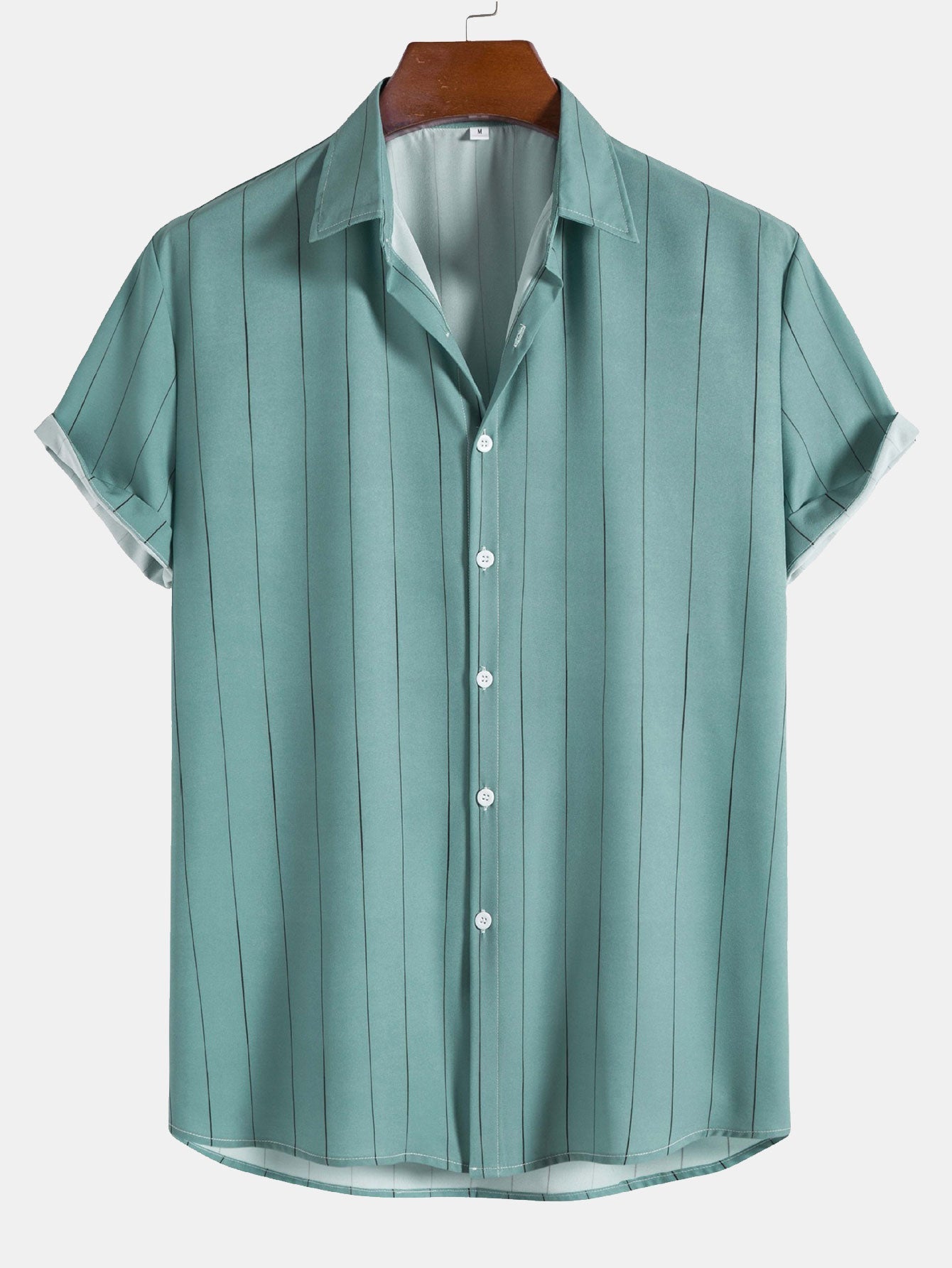 Alexandros® | Striped Button Up Shirt