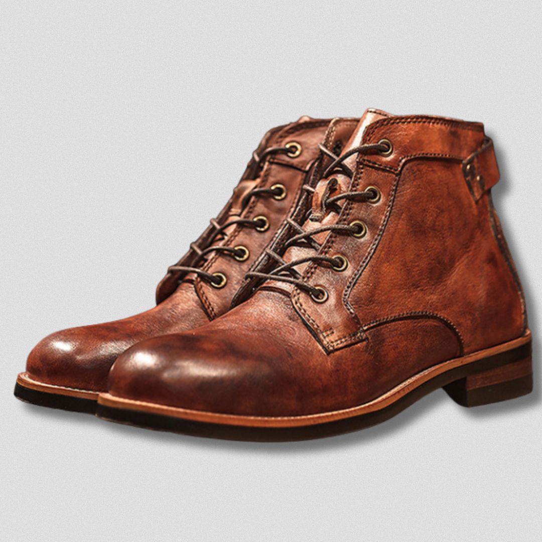 Leo® | Handcrafted eco-leather ankle boot