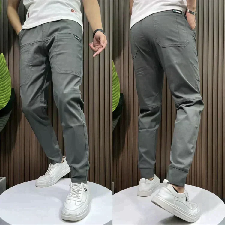 Manu | Stretchy cargo pants for men