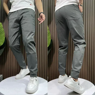 Manu | Stretchy cargo pants for men