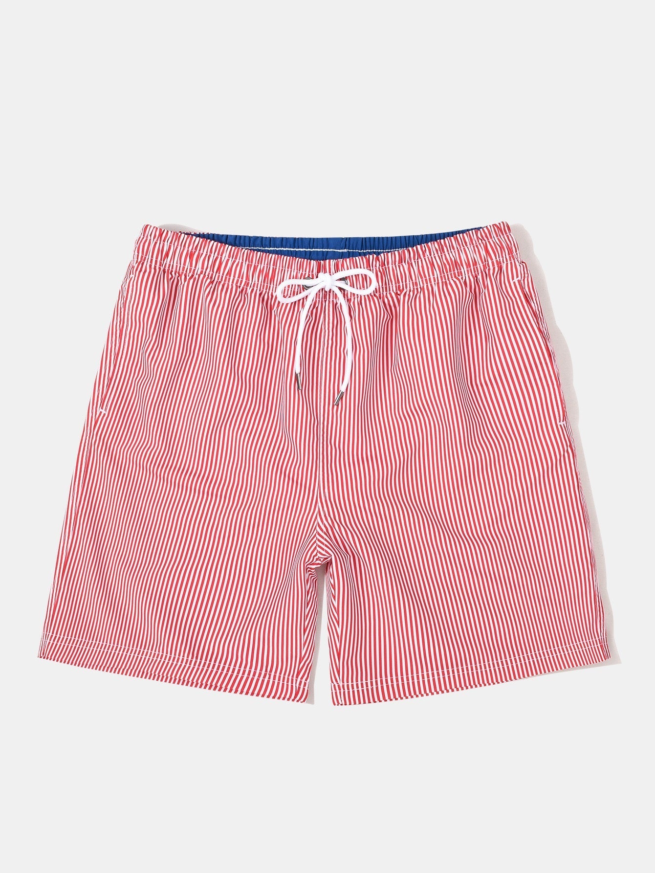 Adolphus® | 3 Pieces Vertical Striped Drawstring Swim Shorts