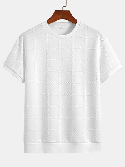 Wilson® | Twisted Squares Jacquard T-Shirt