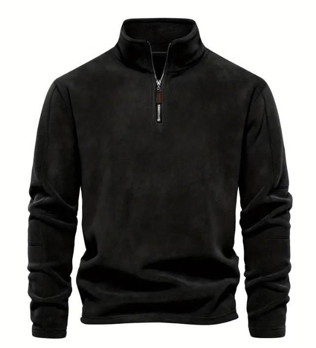 Doyle® | Corduroy Half Zip Sweater