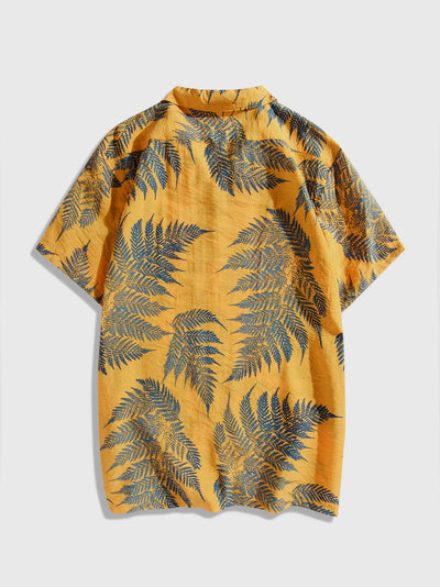 Alano® | Tropical Plants Print Shirts