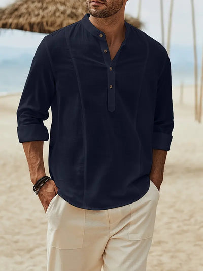 Arunas® | Henley Overhemd