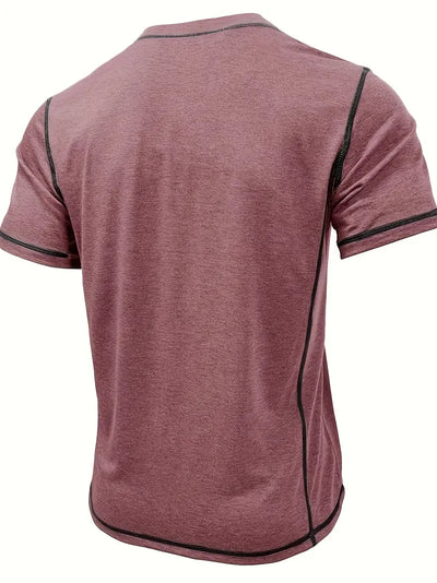 Malcolm | Short-sleeved button-down T-shirt