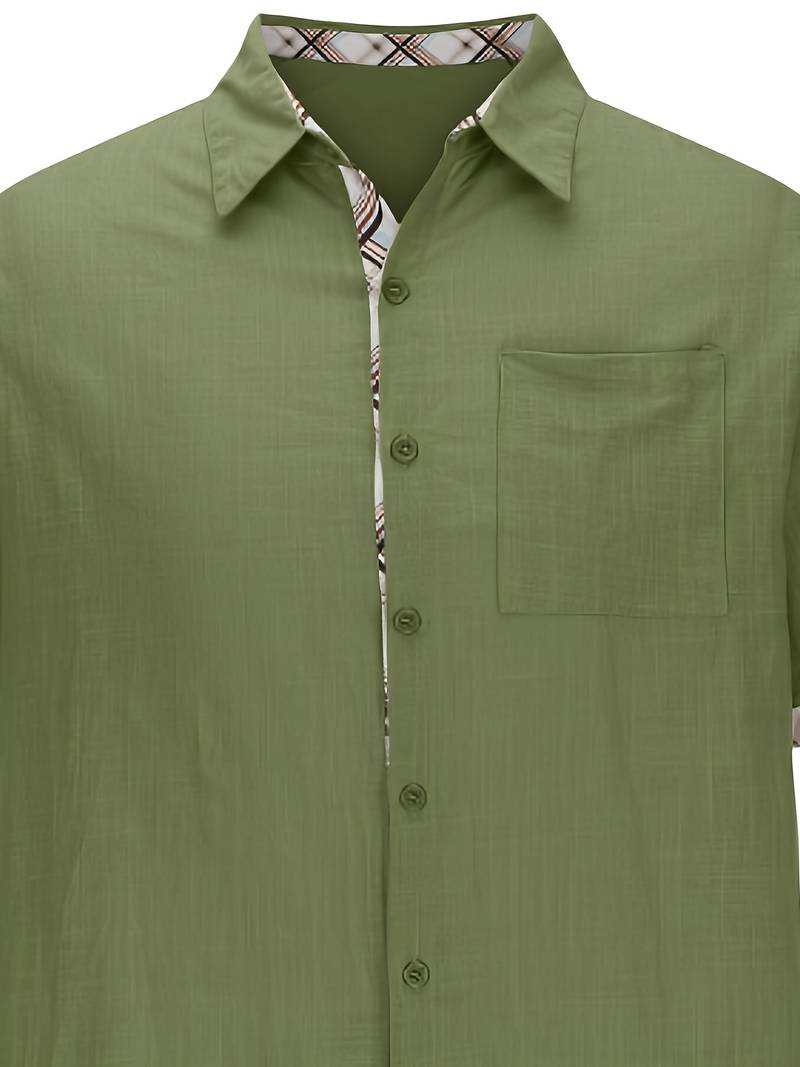 Luella® | Stylish Traditional Shirt With Checkered Graphic Print