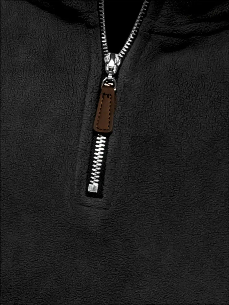 Doyle® | Corduroy Half Zip Sweater