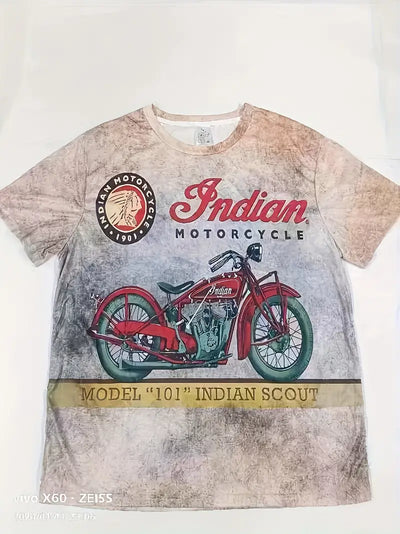 Fenton® | Retro Style Graphic T-Shirt For Men